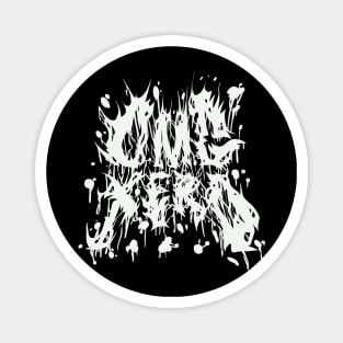 OmgXero Deathmetal Logo Magnet